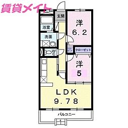 🉐敷金礼金0円！🉐参宮線 五十鈴ヶ丘駅 徒歩18分