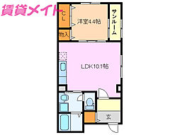 近鉄山田線 宮町駅 徒歩6分