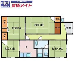 🉐敷金礼金0円！🉐近鉄山田線 宮町駅 徒歩5分