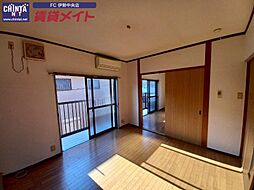 近鉄志摩線 志摩神明駅 5.8kmの賃貸アパート 2階2DKのリビング/ダイニング