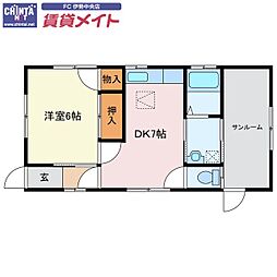 🉐敷金礼金0円！🉐参宮線 五十鈴ヶ丘駅 徒歩32分