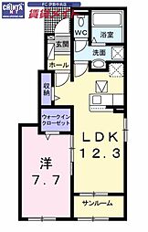 近鉄山田線 宮町駅 徒歩20分 2階/-