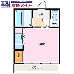 🉐敷金礼金0円！🉐近鉄鳥羽線 五十鈴川駅 徒歩12分