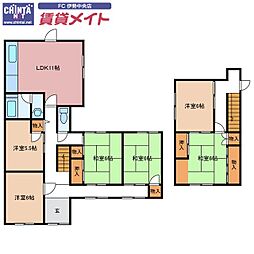 🉐敷金礼金0円！🉐参宮線 五十鈴ヶ丘駅 徒歩60分