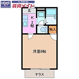 JR参宮線 田丸駅 7.5km 1階/-