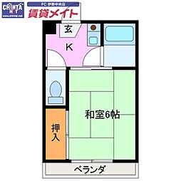 近鉄山田線 伊勢市駅 徒歩15分