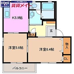 近鉄山田線 宮町駅 徒歩28分 2階/-