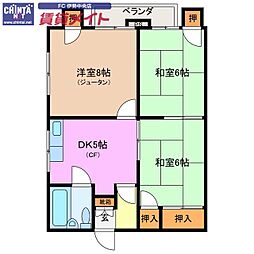 近鉄山田線 宮町駅 徒歩5分 4階/-