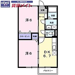 JR参宮線 五十鈴ケ丘駅 徒歩10分 2階/-