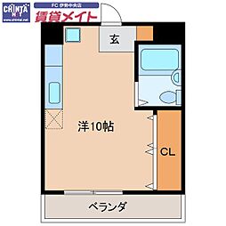 近鉄山田線 宮町駅 徒歩3分 3階/-