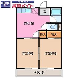 JR参宮線 山田上口駅 徒歩20分 2階/-