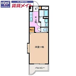 近鉄山田線 宮町駅 徒歩10分 1階/-
