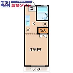 🉐敷金礼金0円！🉐参宮線 五十鈴ヶ丘駅 徒歩39分