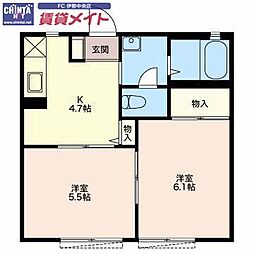 近鉄山田線 明野駅 徒歩23分