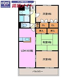 JR参宮線 宮川駅 徒歩20分 3階/-