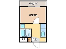 三重県津市江戸橋２丁目（賃貸マンション1K・3階・23.00㎡） その2