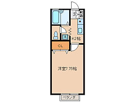 三重県津市江戸橋１丁目（賃貸アパート1K・2階・23.19㎡） その2