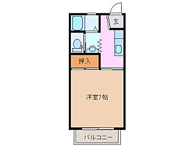 三重県津市江戸橋１丁目（賃貸アパート1K・1階・22.68㎡） その2