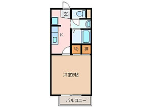 三重県津市一身田大古曽（賃貸アパート1K・1階・28.02㎡） その2