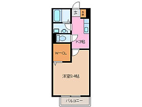 三重県津市高茶屋小森上野町（賃貸アパート1K・2階・30.03㎡） その2