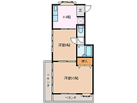 三重県津市一身田上津部田（賃貸マンション2K・3階・41.25㎡） その2