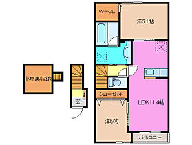 三重県津市阿漕町津興（賃貸アパート2LDK・2階・55.12㎡） その2