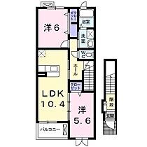 三重県津市神納町（賃貸アパート2LDK・2階・56.47㎡） その2