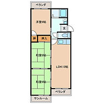 三重県津市大谷町（賃貸マンション3LDK・3階・66.74㎡） その2