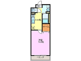 三重県津市江戸橋２丁目（賃貸マンション1K・2階・34.12㎡） その2