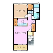 三重県津市芸濃町椋本（賃貸アパート1LDK・1階・50.12㎡） その2