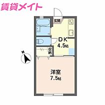 Ｙ．Ｙシーサイドパレス　弐番館  ｜ 三重県津市白塚町（賃貸アパート1DK・1階・24.71㎡） その2