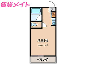 イースト  ｜ 三重県津市江戸橋1丁目（賃貸マンション1R・3階・18.25㎡） その2