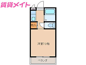 REGENT栗真  ｜ 三重県津市栗真町屋町（賃貸マンション1R・2階・19.84㎡） その2