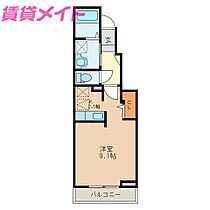 グレイス　ＹＴ  ｜ 三重県津市一身田中野（賃貸アパート1R・1階・30.00㎡） その2