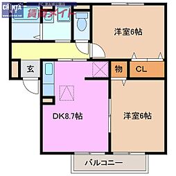 LaForet結城 A 2階