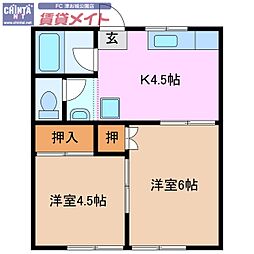 🉐敷金礼金0円！🉐コーポ新町I