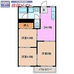 グレース柳山 2階/-