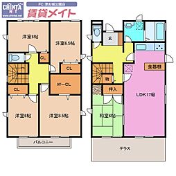 🉐敷金礼金0円！🉐阿漕町津興貸家
