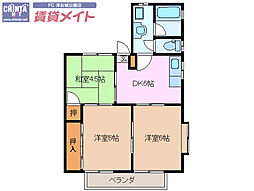 レイクハイツ 2階