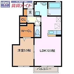 グレイスアベニュー一身田 A 1階