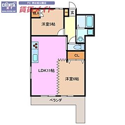 レナジア大倉 2階