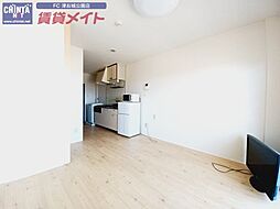 グリーンコーポ 3階ワンルームのリビング/ダイニング