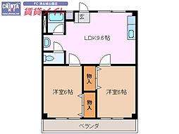 🉐敷金礼金0円！🉐津　IN　COURT　練木