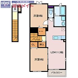 サニースクエアII 2階