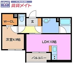 シャーメゾンボスコルーチェ 2階