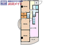 センチュリーヒルズ 3LDKの間取図画像