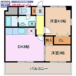 🉐敷金礼金0円！🉐ＣＡＳＡ　ＫＡＷＡＧＥ