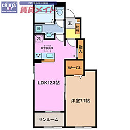 ラルース B 1階