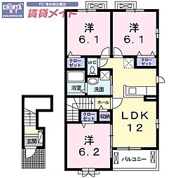 フレックス津 A棟 2階