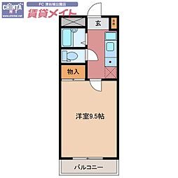 メゾンエルパティオ 2階/-